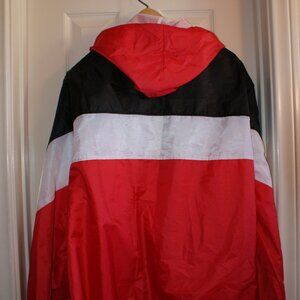 Lightweight Hoodie jacket. Zip front closure, 2 pockets. Great for Fall. Bold!